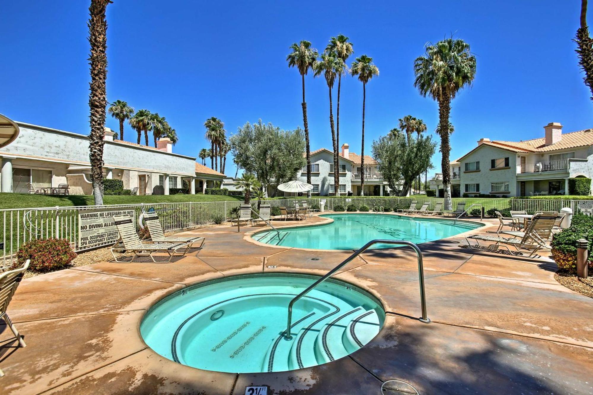 Вилла Palm Desert Retreat Pool Access And On-Site Golf! Экстерьер фото